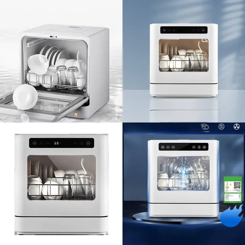 Smart Home Tablet - Hochgeschwindigkeits-Smart-4er-Set tragbare Geschirrspültabletten: Die ultimative Reinigungslösung