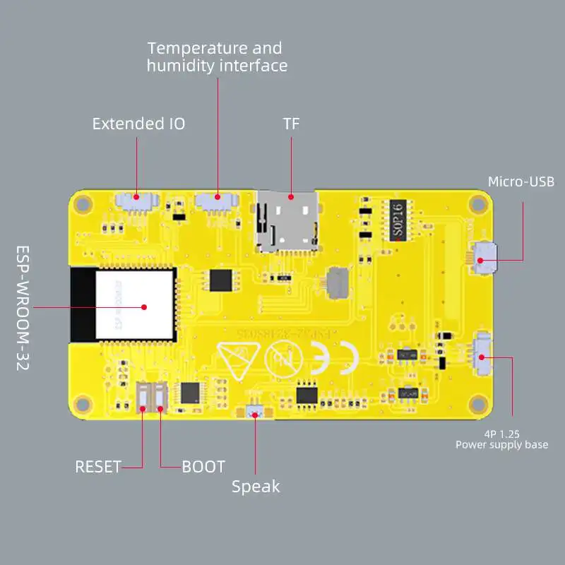 Smart Home Integration - ESP32-3248S035 3,5 Zoll Smart LCD-Displaymodul 320x480