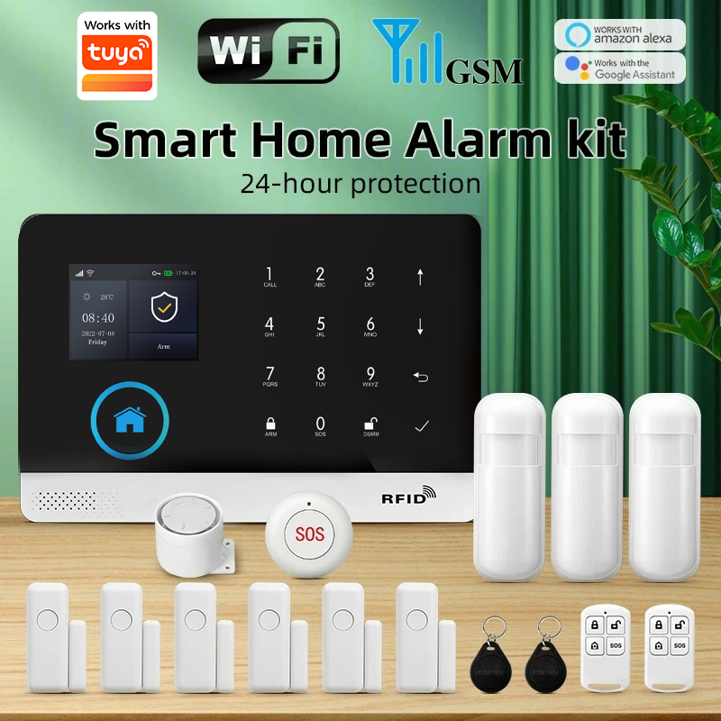 Smart Home Ecosystems - PGST WIFI GSM Smart Home Sicherheitsalarmsystem