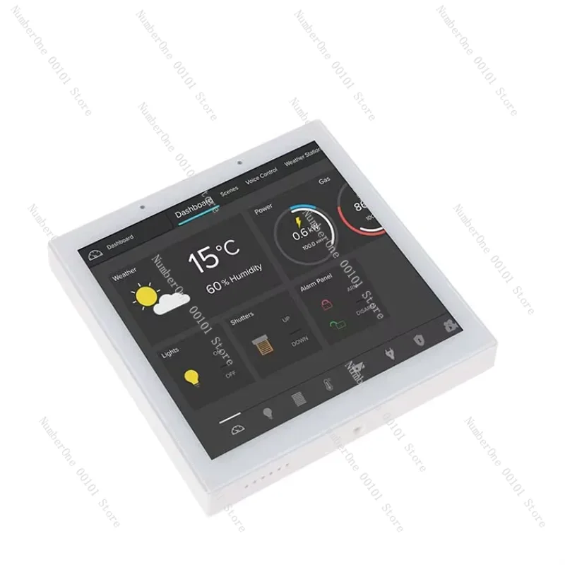 Smart Home Tablet - Quad-Core 4-Zoll KNX Android Wandmontage-Touch-Tablet, Smart-Home-Wandsteuerungspanel