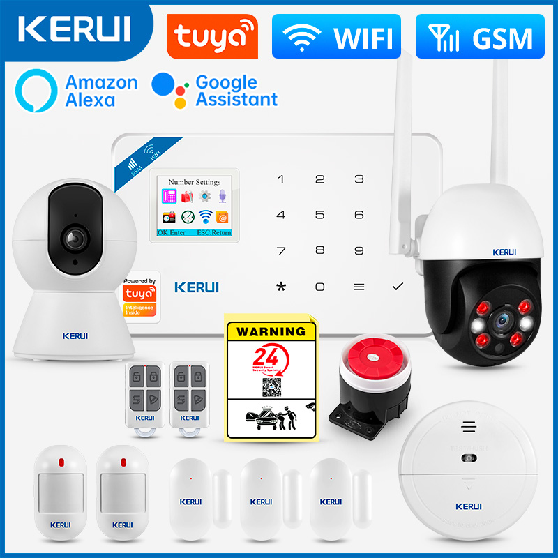 Smart Home Ecosystems - KERUI W181 Alarm System Security Home