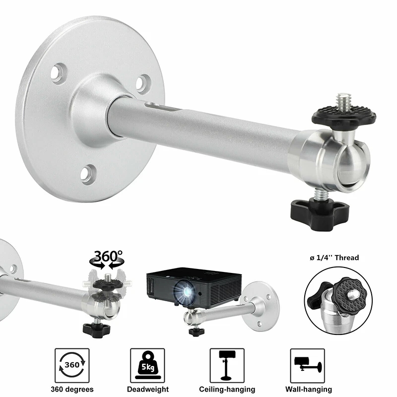 Smart Home Tablet - Salange Projektorhalterung 360 ° Drehbare Decken-