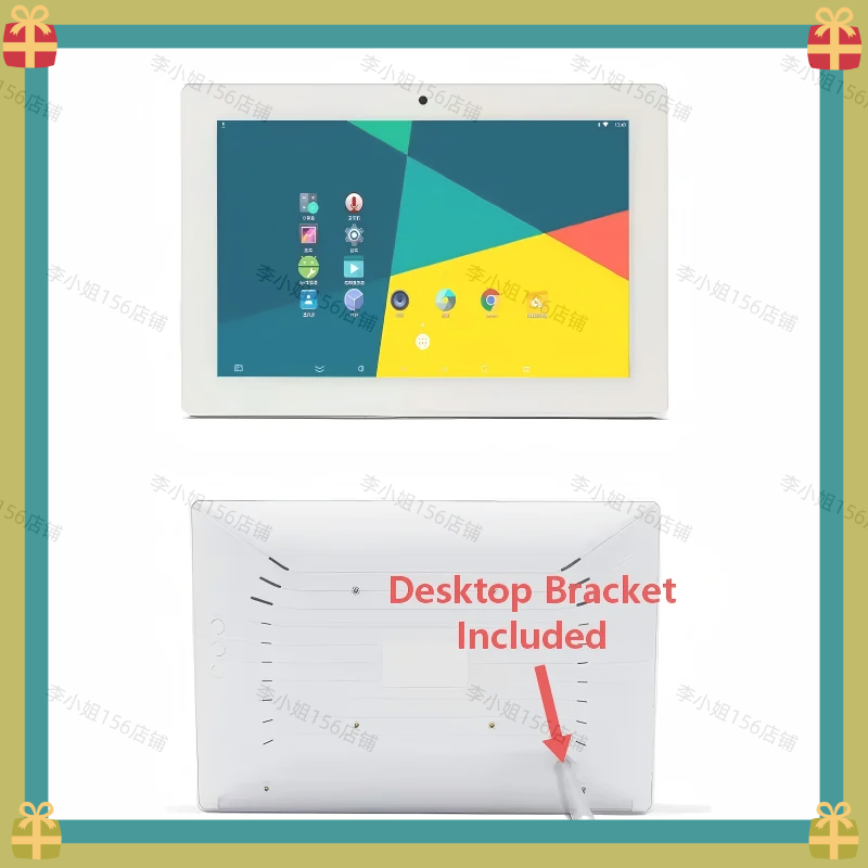 Smart Home Tablet - 2026 Neuer Desktop- & Wandmontage-10-Zoll-Android-Industrie-Tablet (ohne