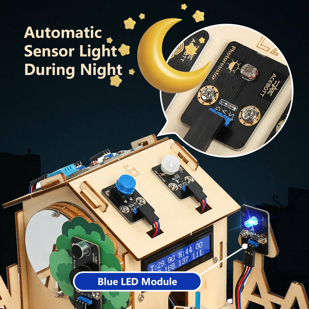 ACEBOTT Smart Home STEM STEAM  – Smart Home Arduino Uno Bewertung und Preis