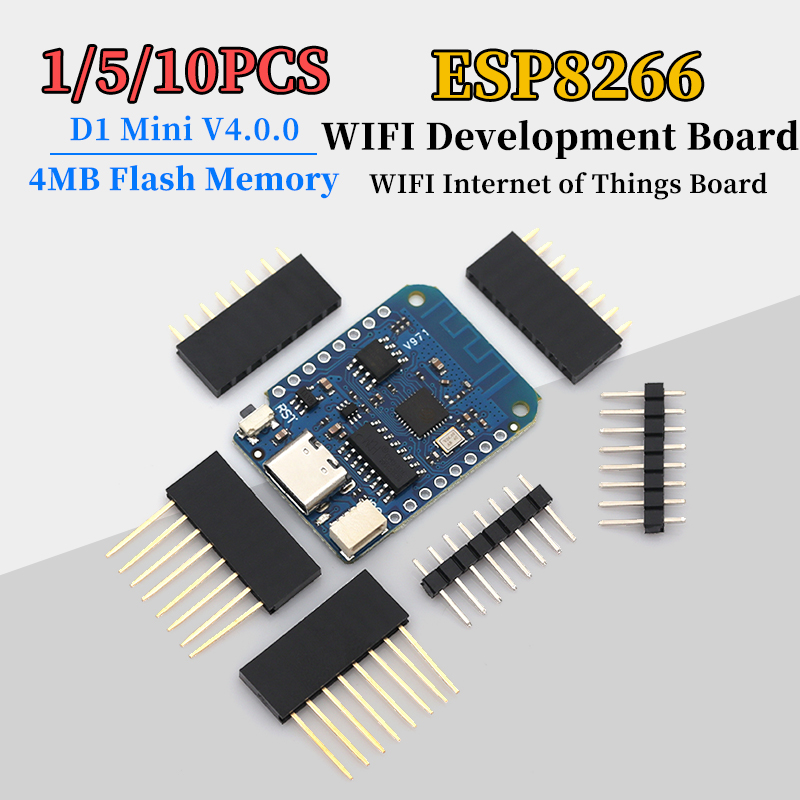 1/5/10 Stück D1 Mini V4.0.0 ba – Smart Home Arduino Uno Bewertung und Preis