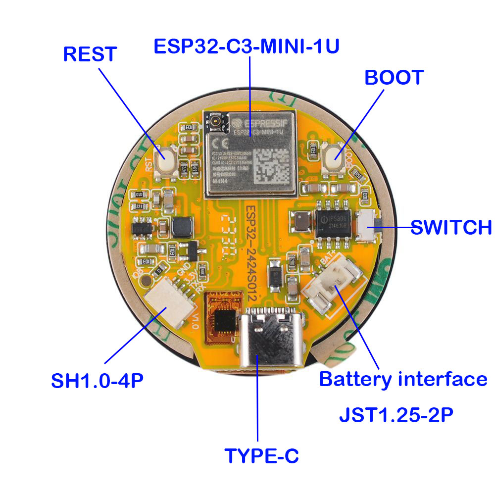 ESP32-Display 1,28 Zoll ESP32- – Smart Home Integration Bewertung und Preis