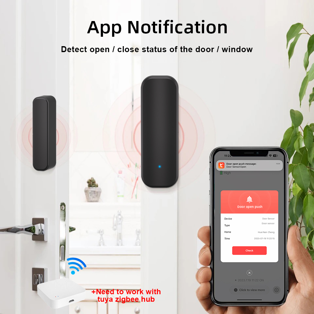 Zigbee Fenster-Tür-Sensor, sch – Smart Home Ecosystems Bewertung und Preis