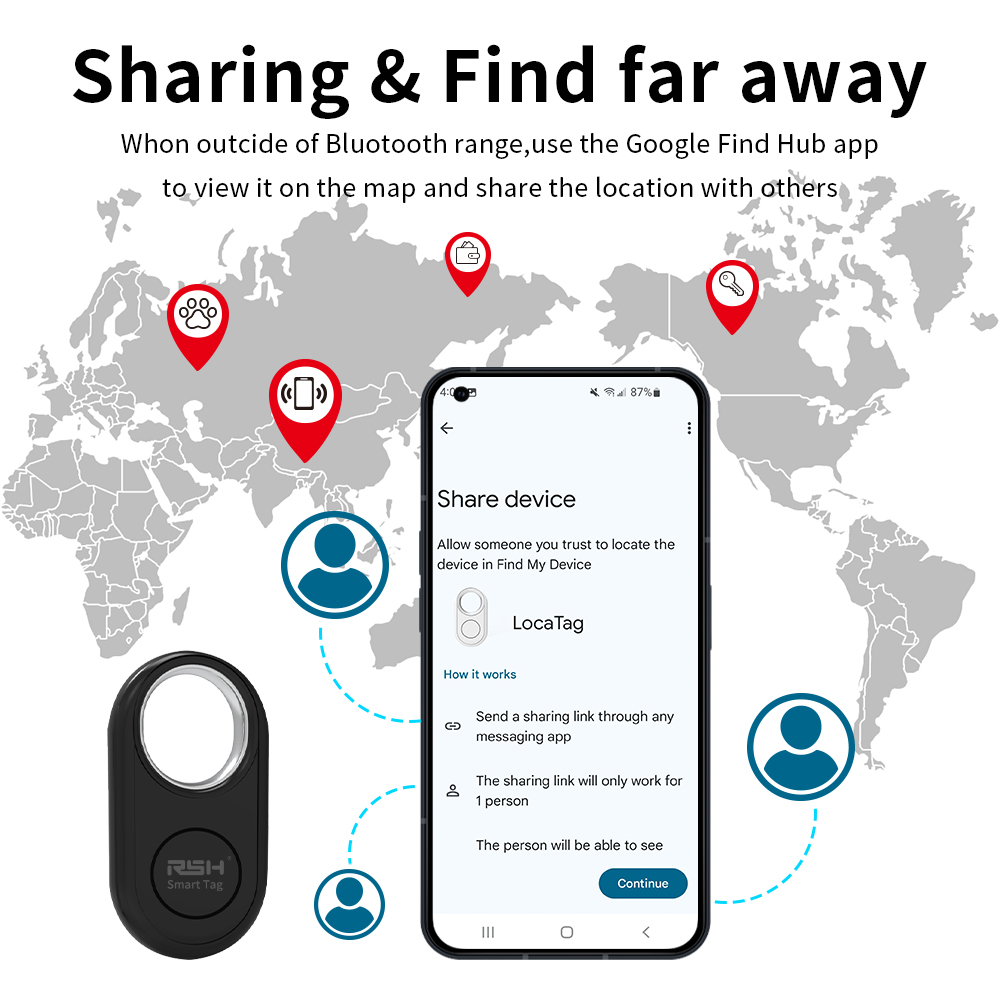 RSH 4PCS GPS-Tracker für Samsu – Smart Home Samsung Bewertung und Preis