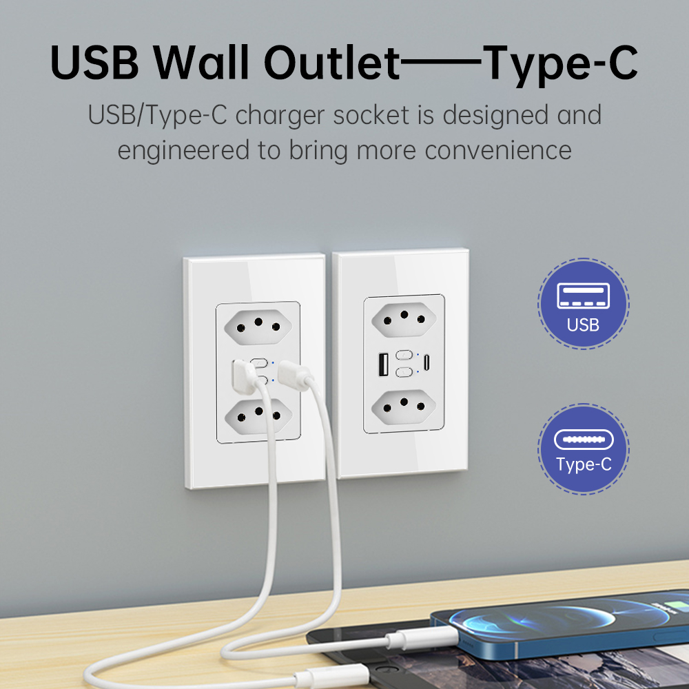 MANHOT WLAN-Smart-Steckdose fü – Smart Wall Socket Bewertung und Preis