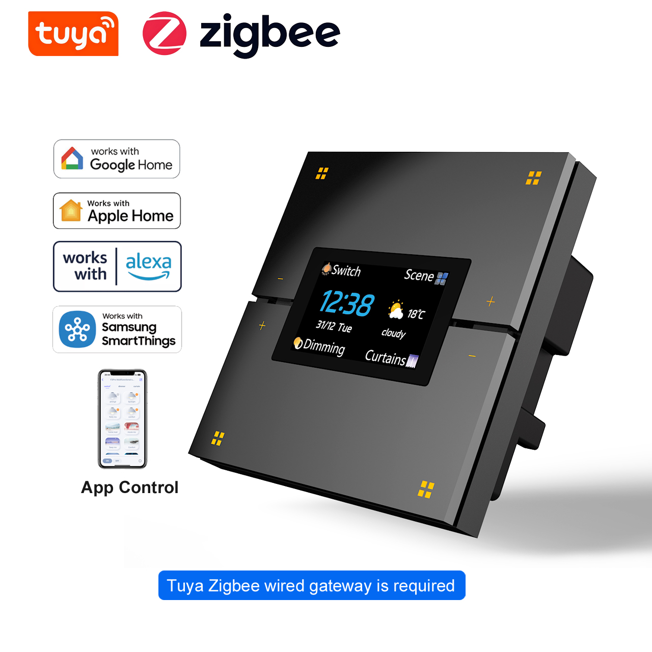 M9 Pro 8-Tasten UK Tuya Smart  – Smart Home Hotel Bewertung und Preis