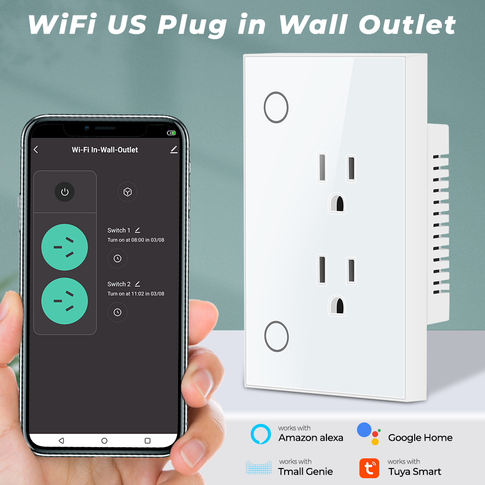 16A Tuya Wifi Sockel Us Stecke – Smart Wall Socket Bewertung und Preis