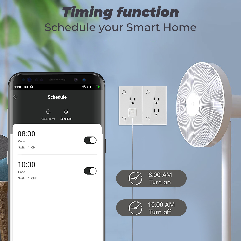 16A Tuya Wifi Sockel Us Stecke – Smart Wall Socket Bewertung und Preis