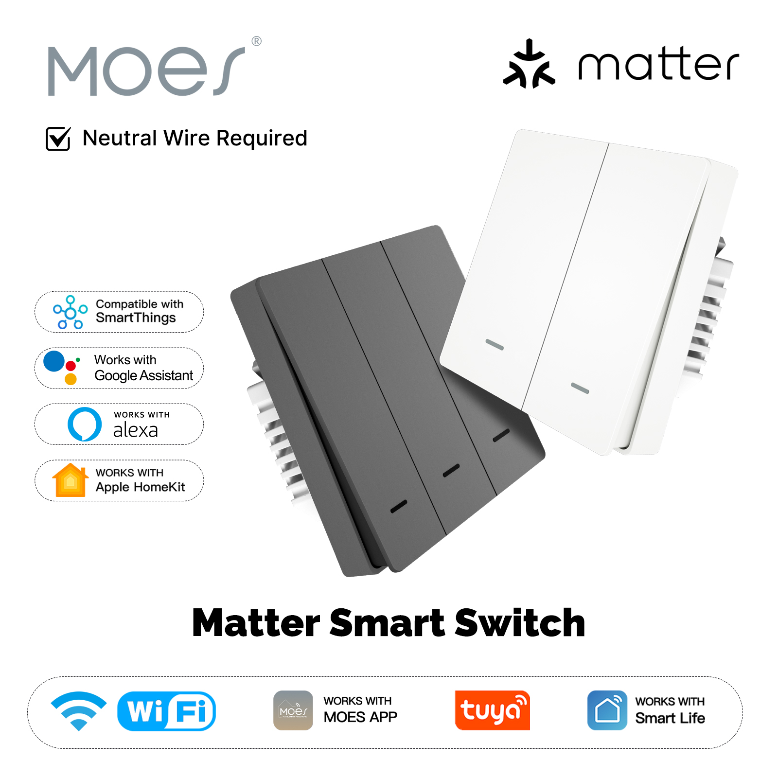 MOES Matter Tuya WiFi Smart Li – Smart Home Tablet Bewertung und Preis