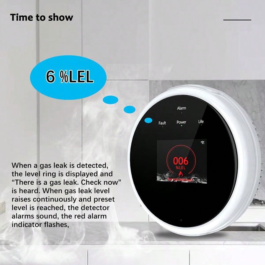 2,4G WiFi Gasalarm-Sensor, Det – Smart Home Ecosystems Bewertung und Preis