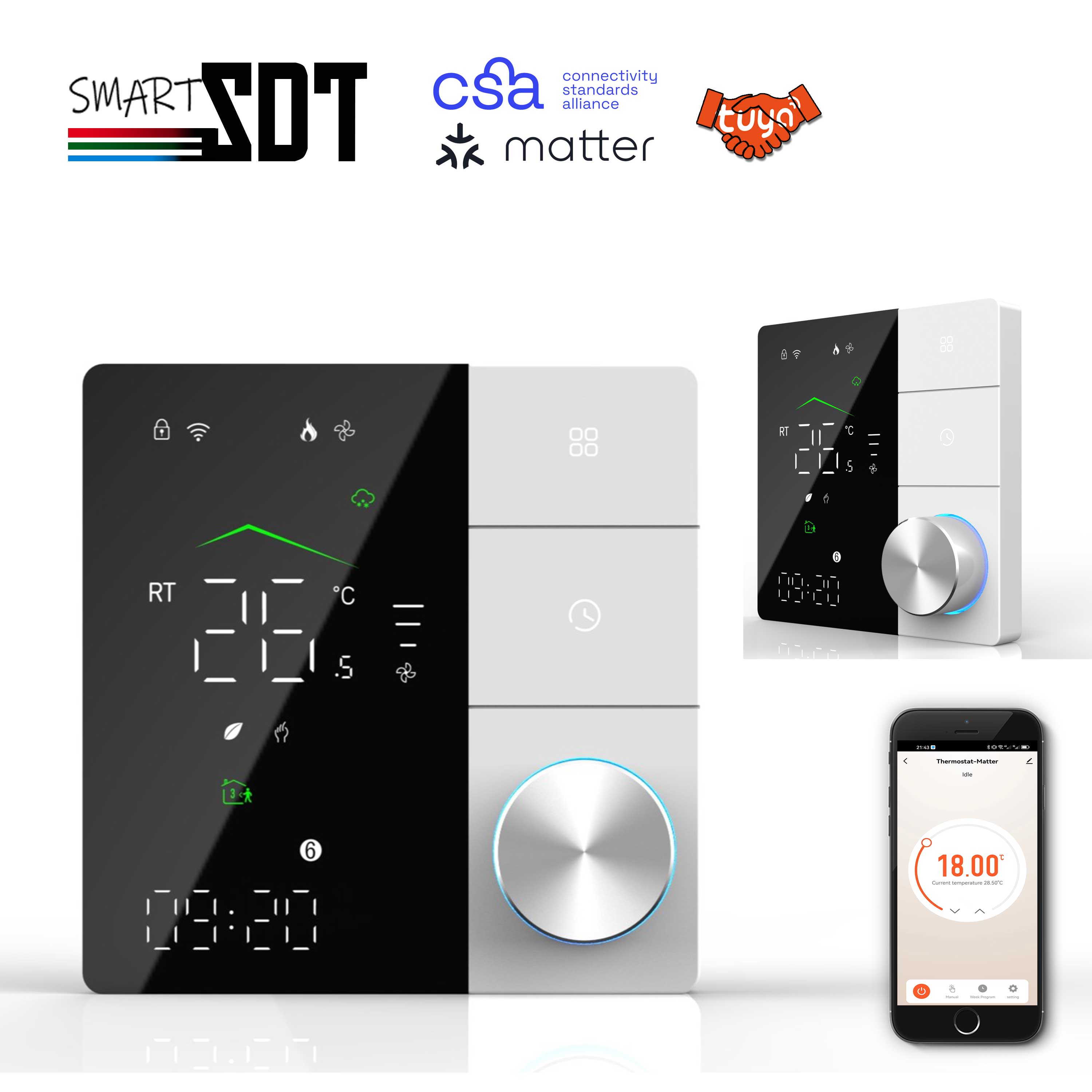 24V 110V 220V Heizt her mostat – Smart Home Hub Apple Bewertung und Preis